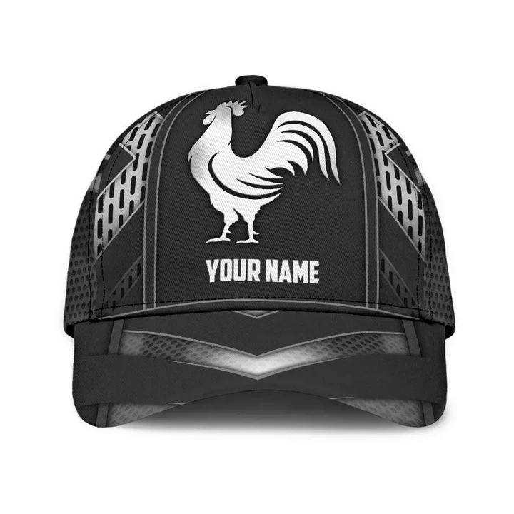 Personalized Rooster 3D Printed Cap DD13052103