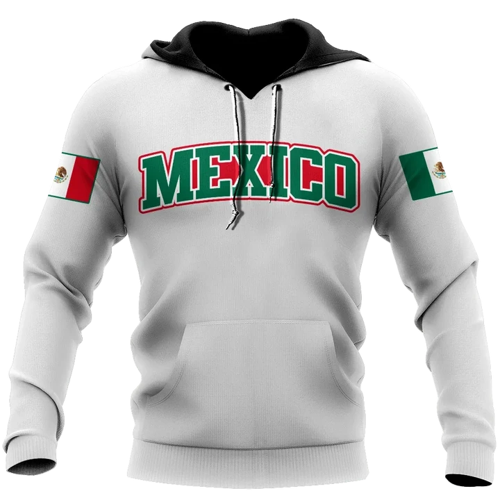 Persionalized name Mexico 3D All Over Printed Unisex Hoodie MH03052101