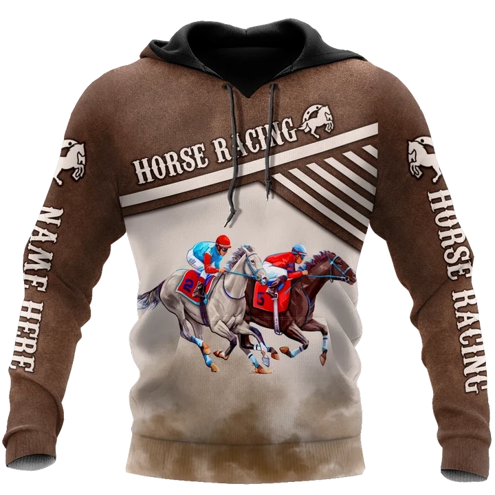 Personalized Name Horse Racing 3D All Over Printed Unisex Shirts TNA24042104