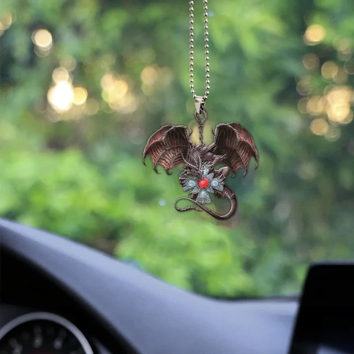 Gothic Dragon Unique Design Car Hanging Ornament