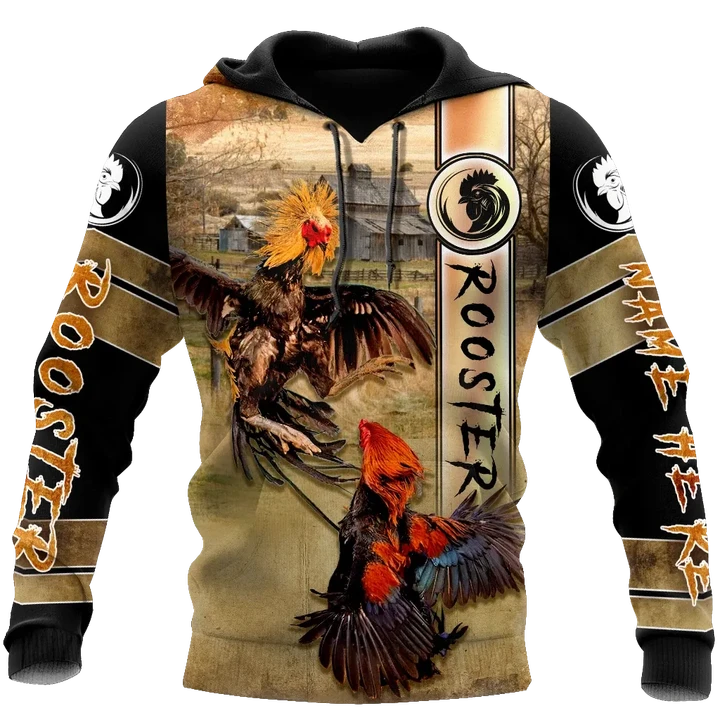 Personalized Rooster Fighting 3D Printed Unisex Shirts TNA05052105