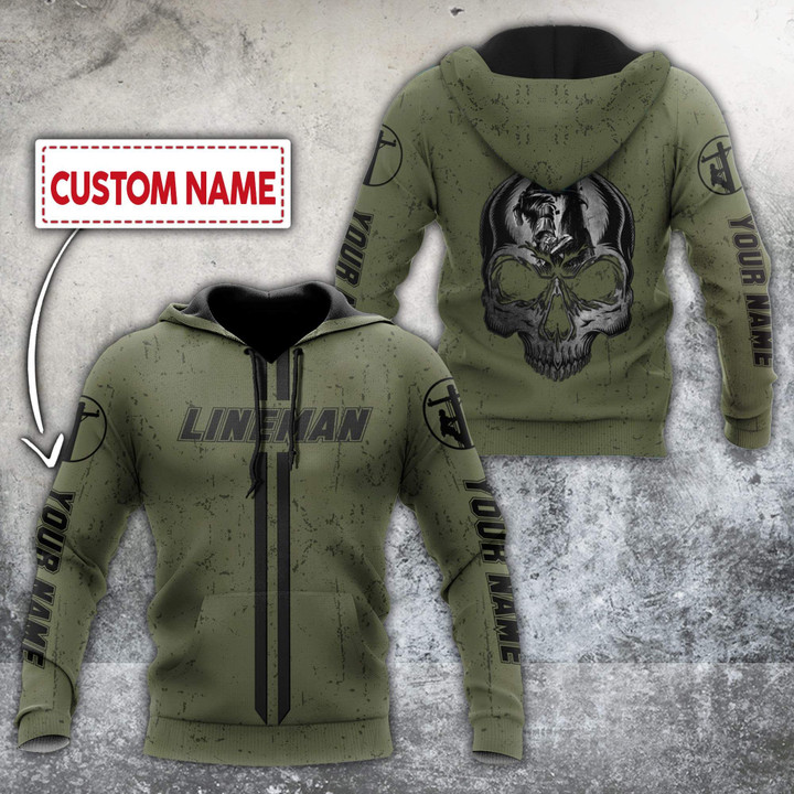 Customize Name Lineman Hoodie For Men And Women HHT14052104