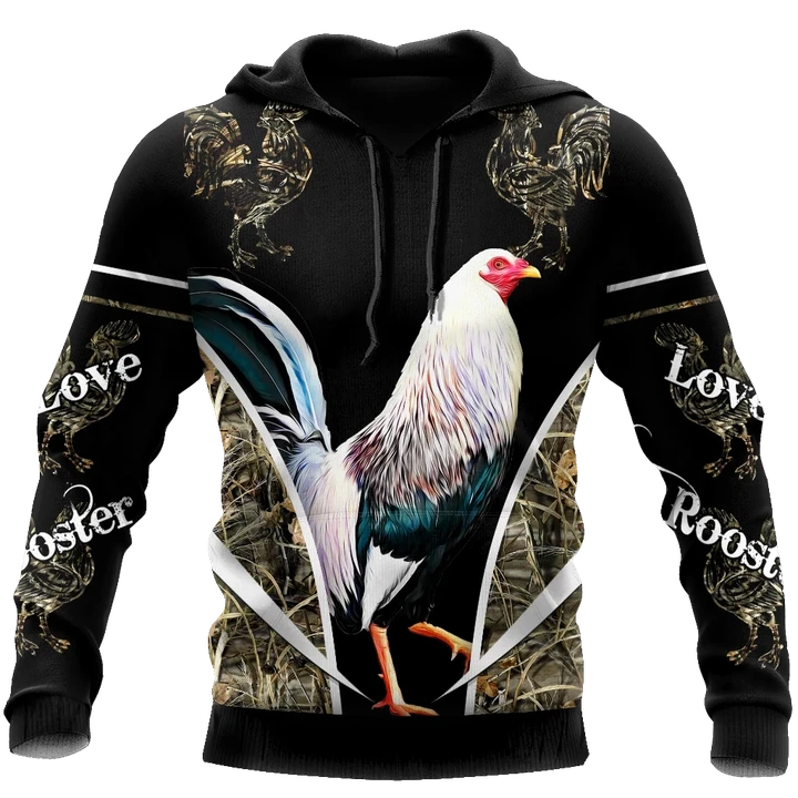 Rooster 3D Printed Unisex Shirts TNA22042103VH