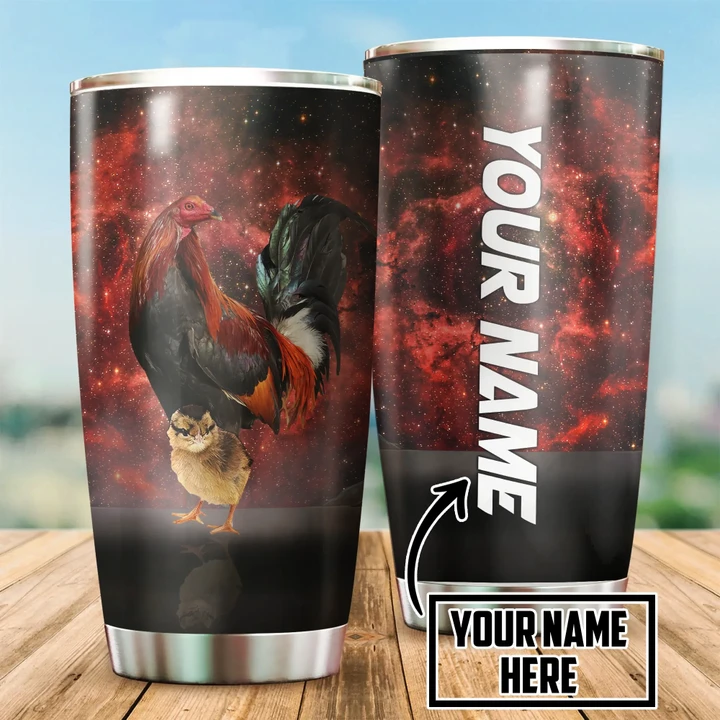 Personalized Rooster Stainless Steel Tumbler 20Oz DA12052104