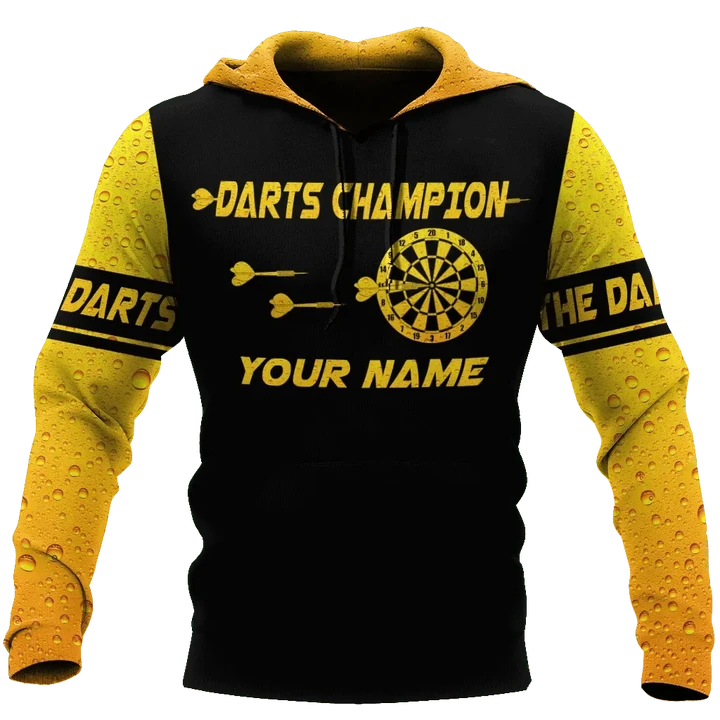 Darts Player No4 You Don't Have To Be A Beer 3D Printed Personalized Unisex Hoodie ML