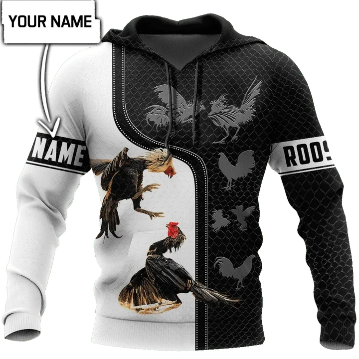 Personalized Rooster Fighting 3D Printed Unisex Shirts DD29042102