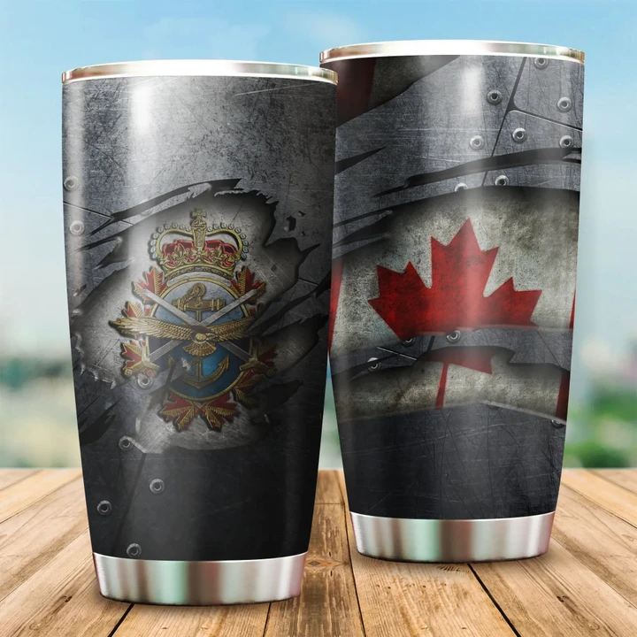XT Canadian Veteran Armed Forces Stainless Steel Tumbler SN17032101.S2