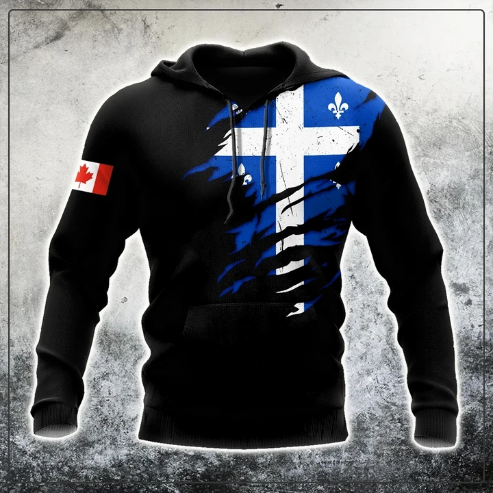 Quebec 3D Printed Shirts TNA14042103