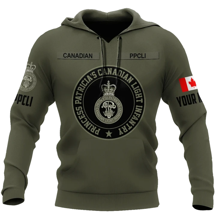 Custom Name XT Canadian Veteran PPCLI 3D Printed Clothes DA07042105