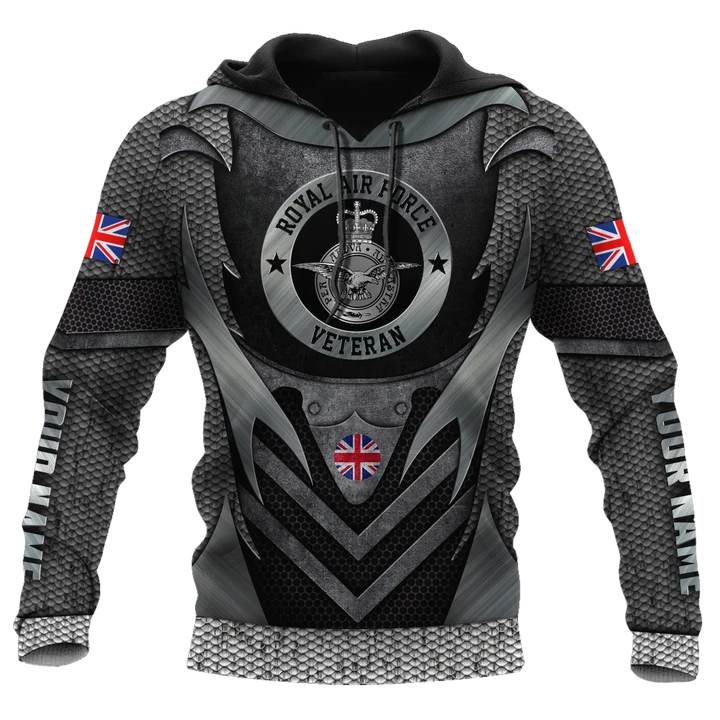 Custom Name XT Royal Air Force Army 3D Printed Shirts Pi13042106