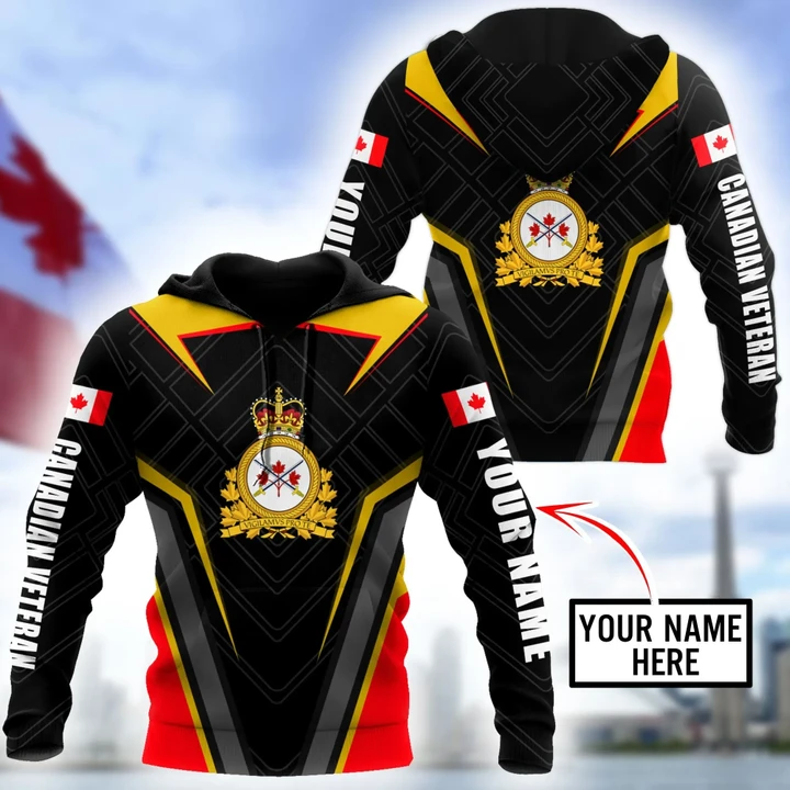 Custom Name XT Canadian Army 3D Printed Shirts