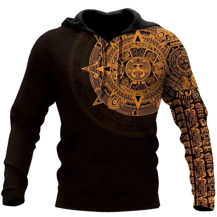 Aztec Mexico JJ1 3D All Over Printed Unisex Hoodie