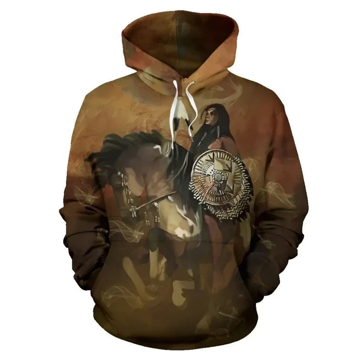 3D All Over Print Horse Hoodie NM120814
