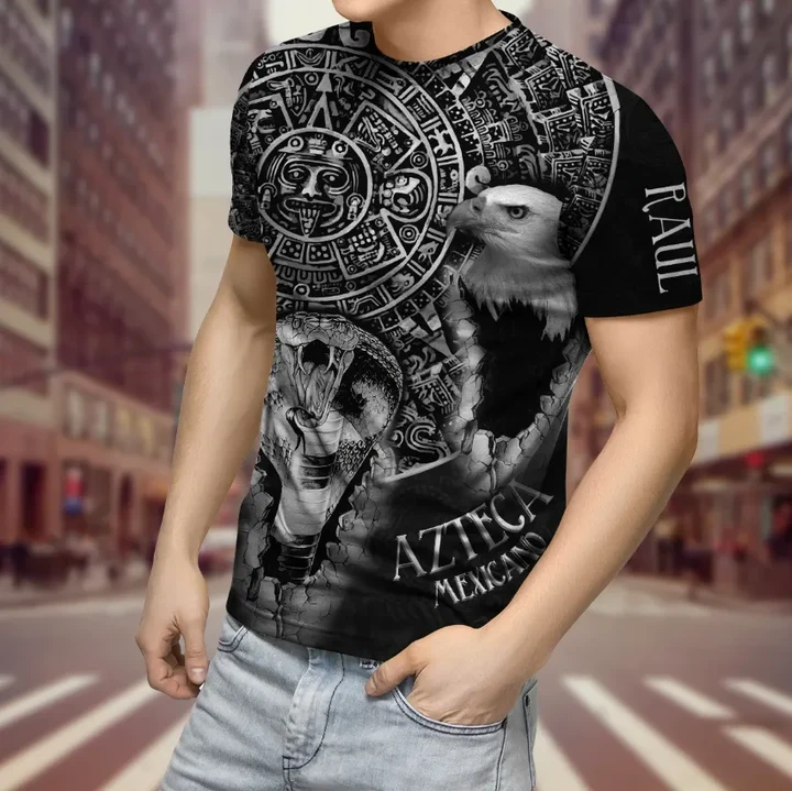 Aztec Mexican Customize 3D All Over Printed Shirts