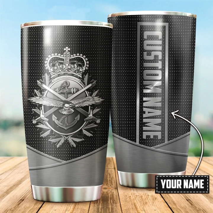 Custom Name XT Canadian Armed Forces Stainless Steel Tumbler  TNA08032103