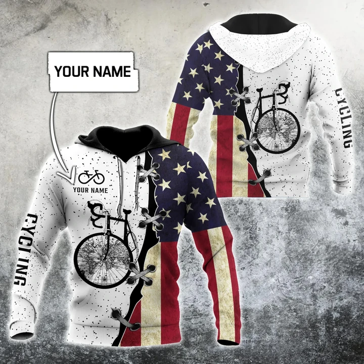 Customize Name Cycling Hoodie For Men And Women MH04032105