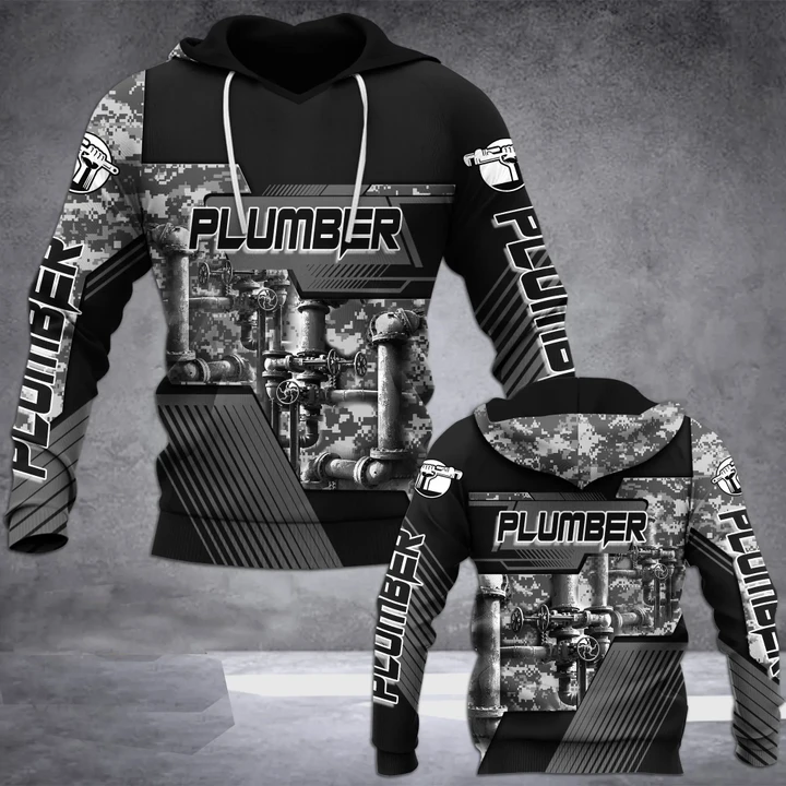 Premium Plumber 3D All Over Printed Unisex Shirts