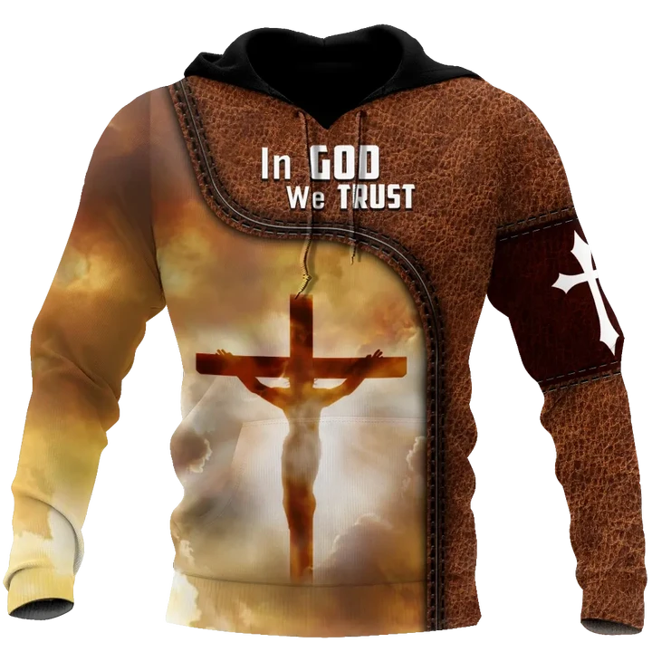 Premium Jesus Christ on the Cross 3D All Over Printed Shirts