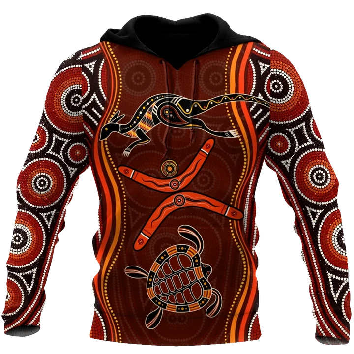 Aboriginal Naidoc Week Heal the Kangaroo and Turtle 3D print shirts