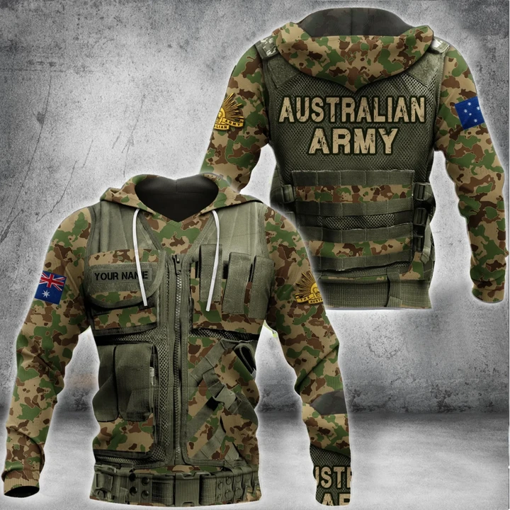 Australian Army Cosplay 3D All Over Printed Shirts 07032107.CTA