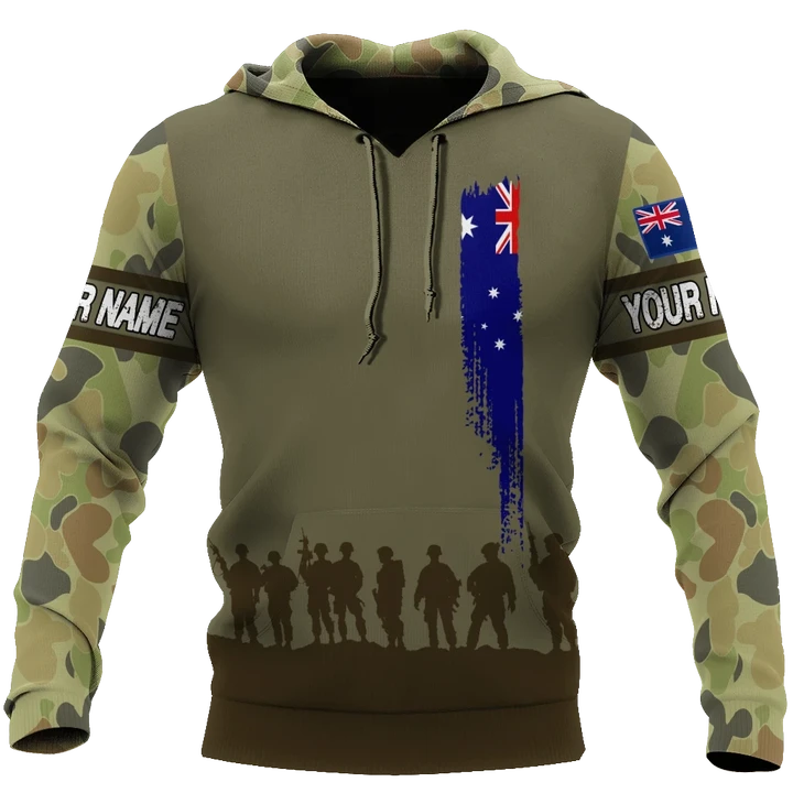 Personalized Name - The Australian Army 3D All Over Printed Shirts DA13032105