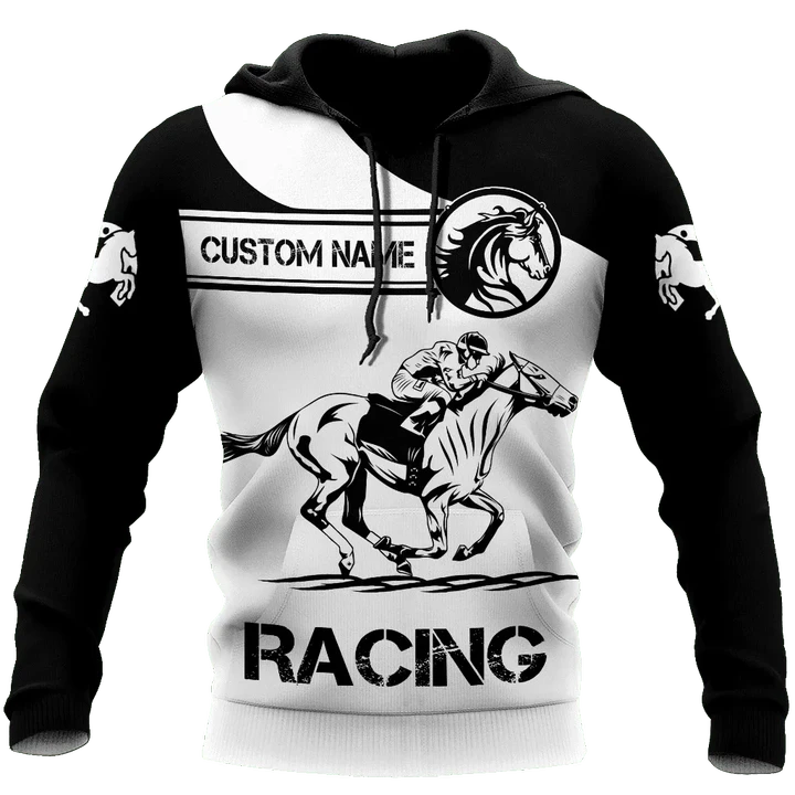 Racing Horse 3D All Over Printed Unisex Shirts