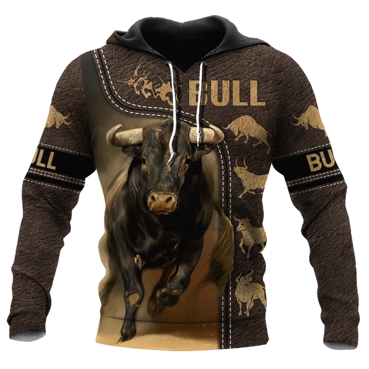 Bull 3D All Over Printed Shirts Pi08032102