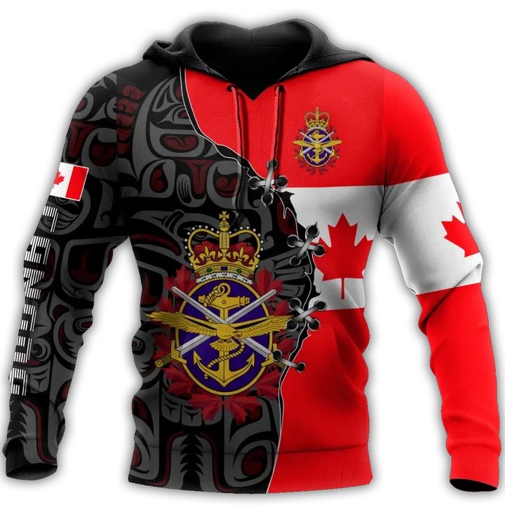 Canadian Armed Forces Veteran 3D Printed Shirts NTN05032101