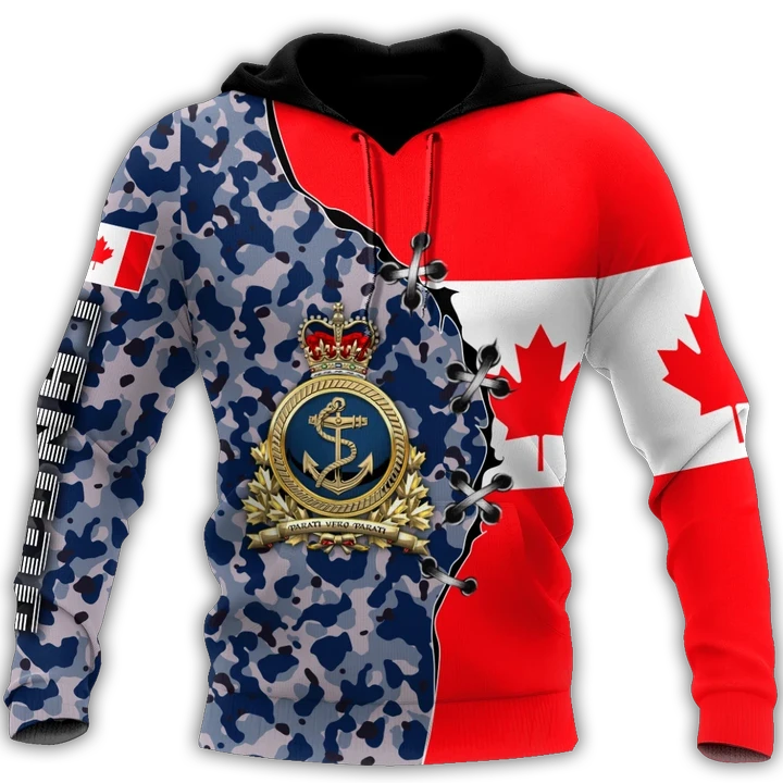 Canadian Navy Veteran 3D Printed Shirts NTN10032103
