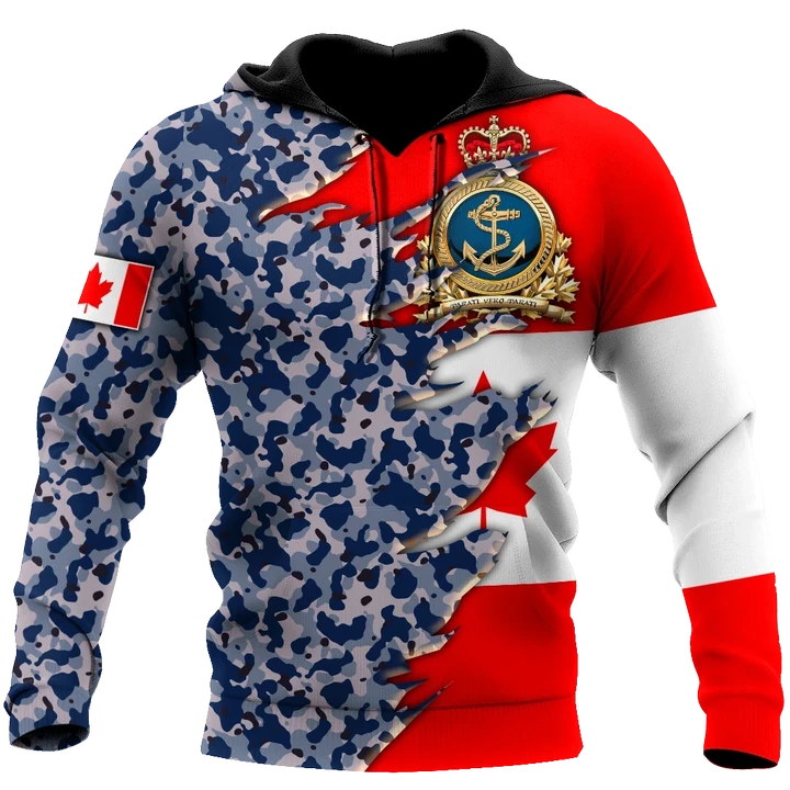 Canadian Navy Veteran  3D Printed Shirts  MH10032106