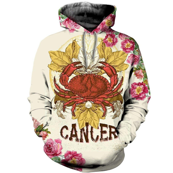 3D ALL OVER PRINTED CANCER ZODIAC T SHIRT NTH160835