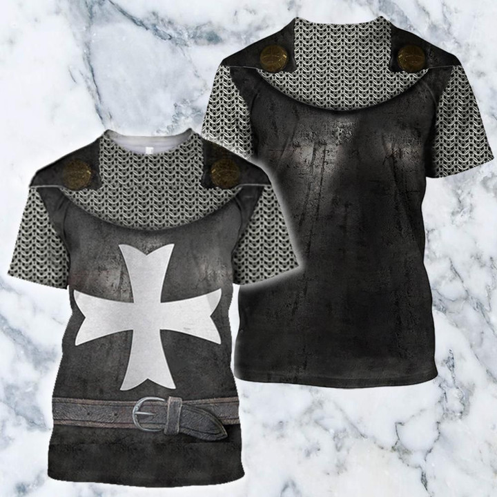 3D All Over Printed Hospitaller Knights Shirts And Shorts