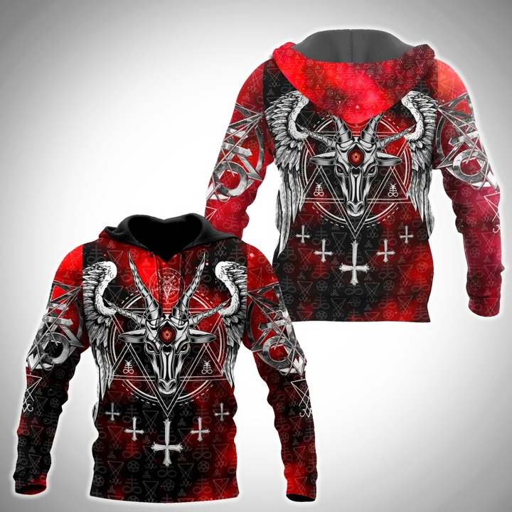3D All Over Printed Satanic Unisex Shirts