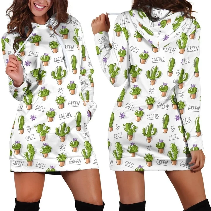 3D All Over Printing Green Cactus Legging
