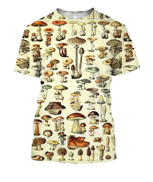 3D AOP Mushroom Shirt