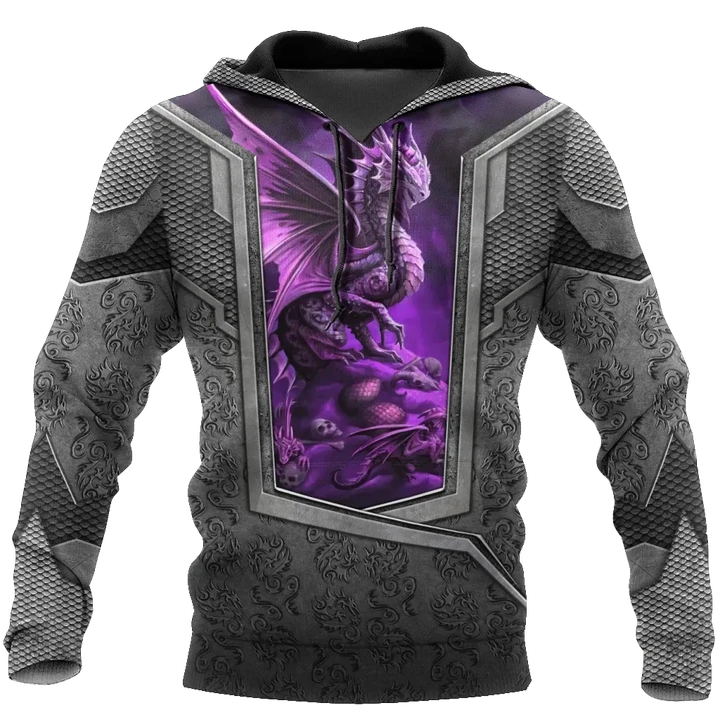 3D Tattoo and Dungeon Dragon Hoodie HAC020111