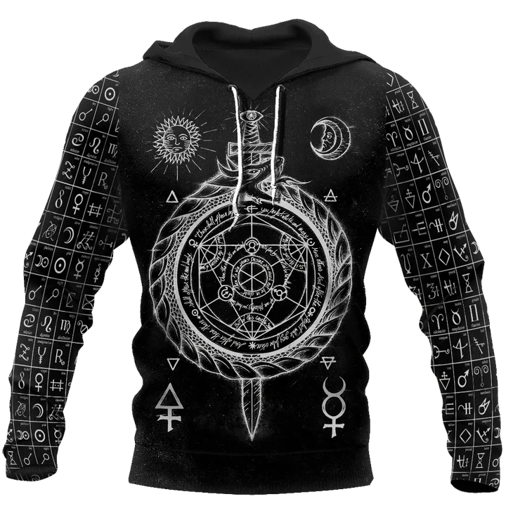 Alchemy 3D All Over Printed Shirts Hoodie JJ030301