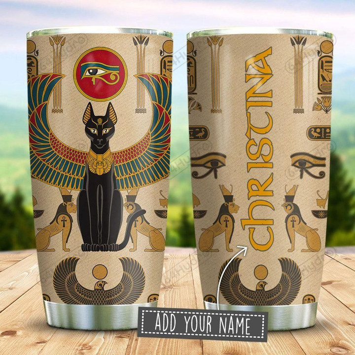 Personalized name Ancient Egyptian Mythology Culture Stainless Steel Tumbler 20 Oz