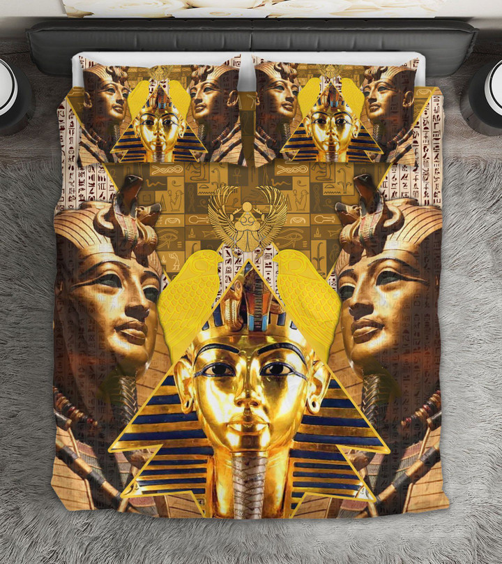 God protection Egyptian Mythology 3D print Bedding set