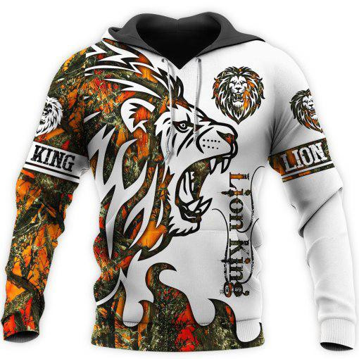 Lion Orange Tattoo camo 3D all over printed shirts for men and women HC28002 - Amaze Style™-Apparel