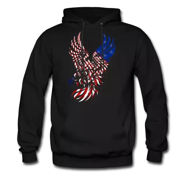 Adult American Eagle Hoodie HC1701 - Amaze Style™-Apparel