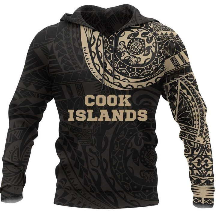 Cook Islands Polynesian Tattoo Style Hoodie HC - Amaze Style™-Apparel