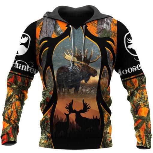 Camo Moose Hunting 3D All Over Printed Hoodie Shirt For Men and Women MP14092008 - Amaze Style™-Apparel