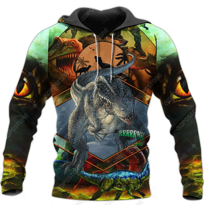 COOL DINOSAUR 3D ALL OVER PRINTED SHIRTS MP905 - Amaze Style™-Apparel
