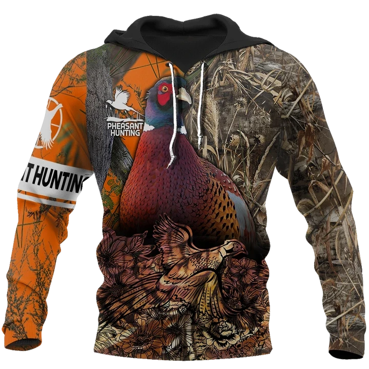 Pheasant Hunting 3D All Over Printed Shirts For Men And Women JJ130101 - Amaze Style™-Apparel