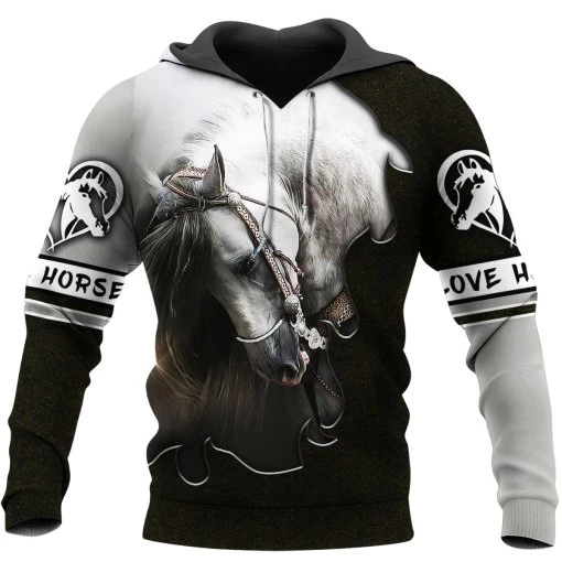 Beautiful Horse 3D All Over Printed Shirts For Men And Women MP130407 - Amaze Style™-Apparel