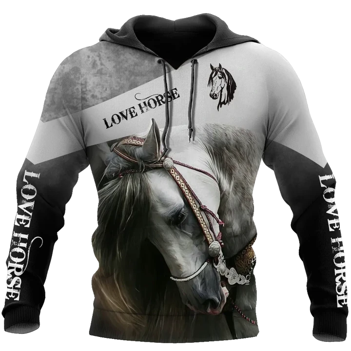 Beautiful Horse 3D All Over Printed shirt for Men and Women Pi070101 - Amaze Style™-Apparel