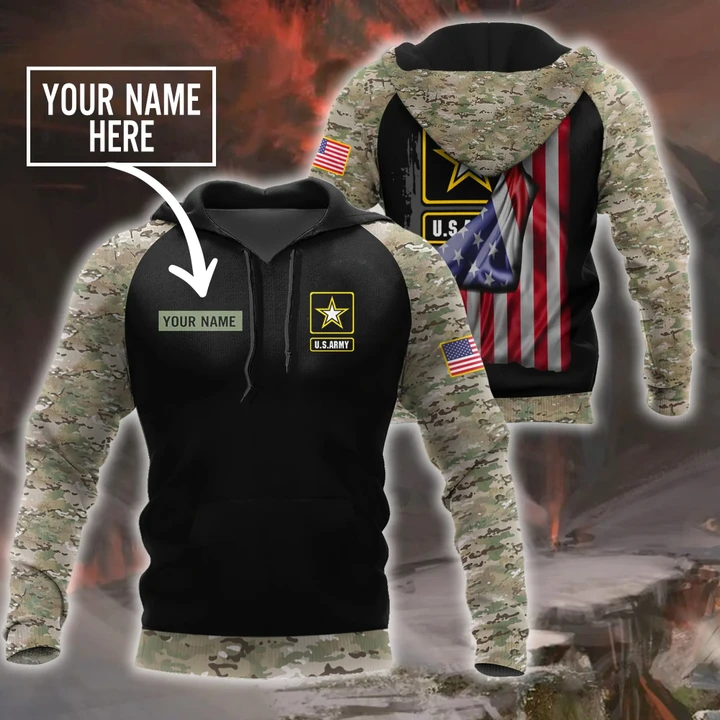 Soldier US Army 3D All Over Printed Shirt Hoodie MP21082002 - Amaze Style™-Apparel