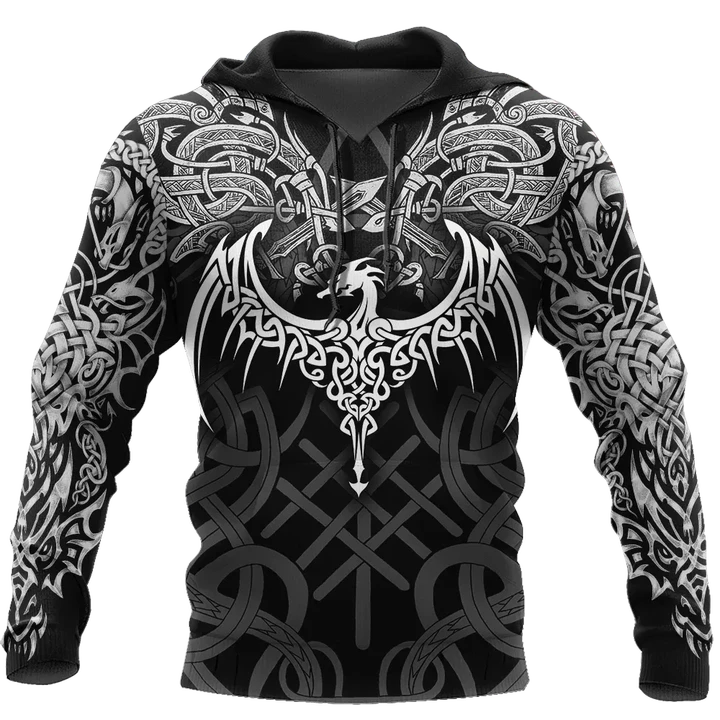 Celtic Dragon Tattoo Art 3D All Over Printed Shirts Hoodie AZ020102 - Amaze Style™-Apparel
