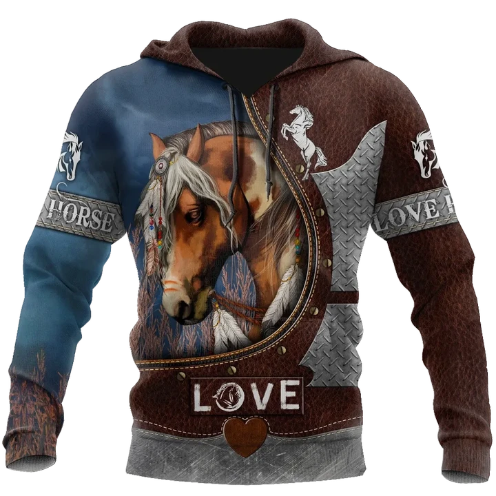Beautiful Horse 3D All Over Printed Shirts For Men And Women TR2105203 - Amaze Style™-Apparel